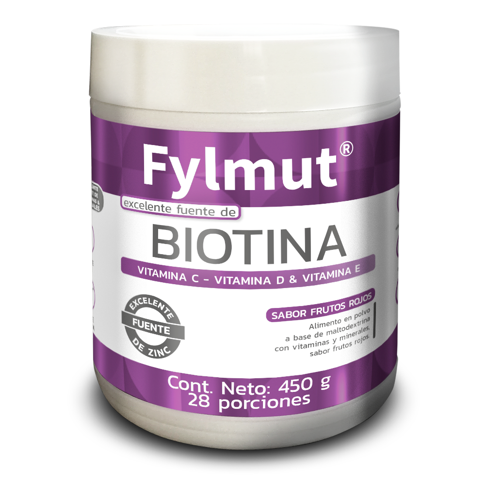 Biotina frutos rojos Fylmut® 450g