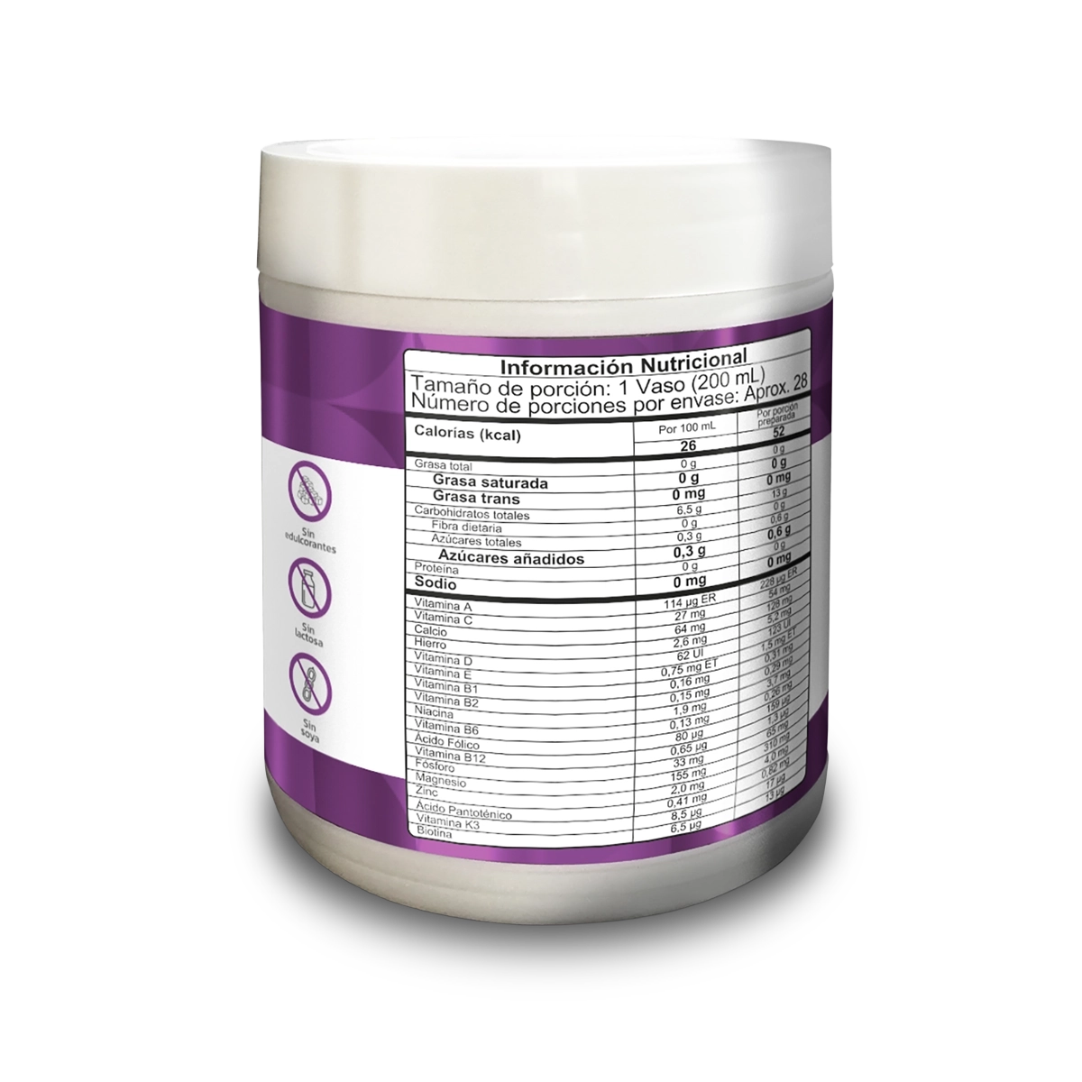 Citrato de magnesio sin sabor - Fylmut® 450g