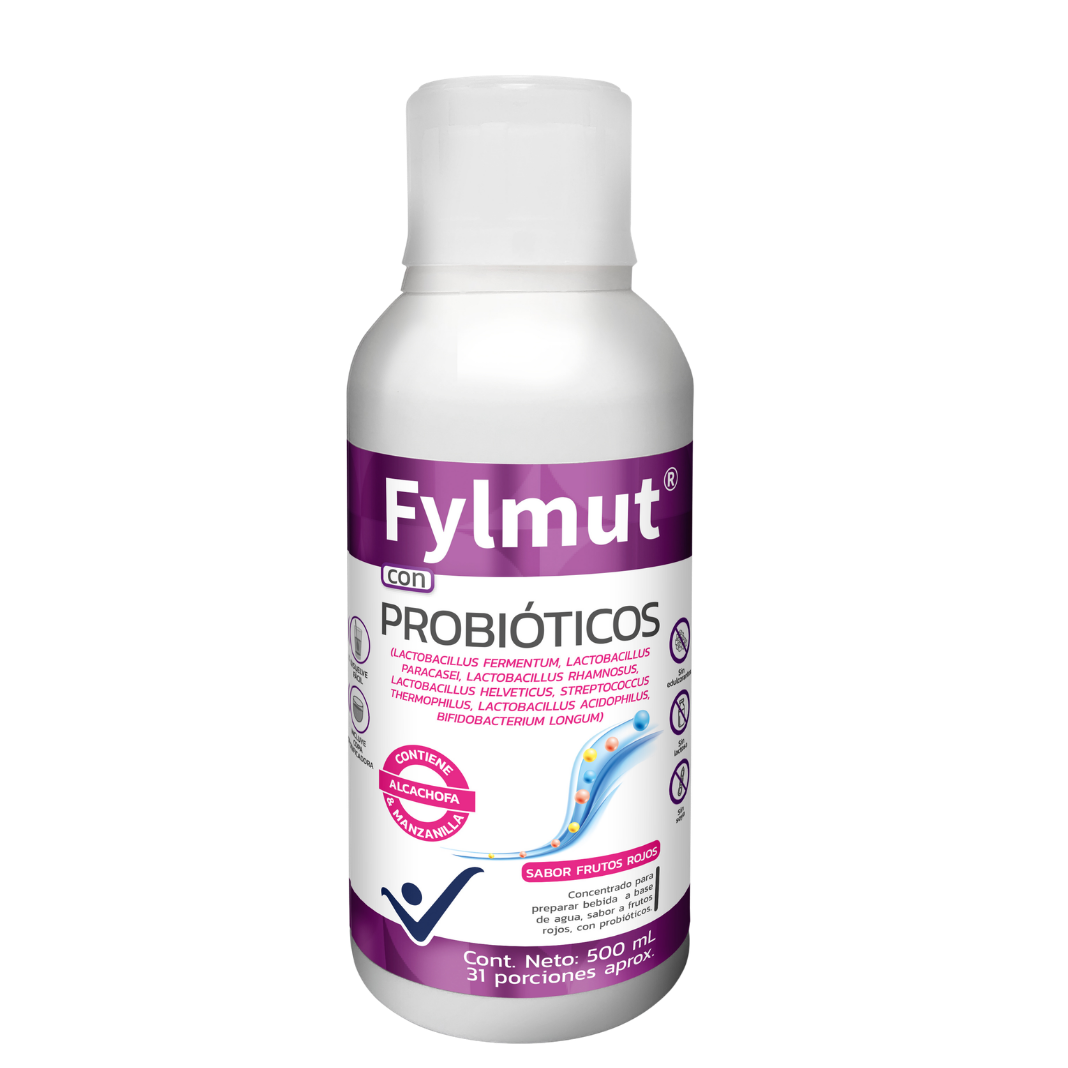 Probióticos líquido frutos rojos Fylmut® 500ml