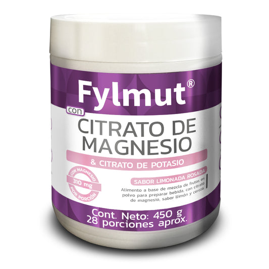 Citrato de magnesio limonada rosada Fylmut® 450g