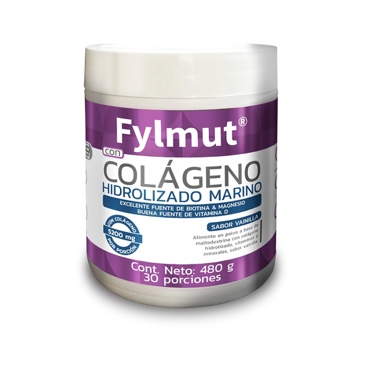 Colágeno hidrolizado marino – Fylmut® 480g
