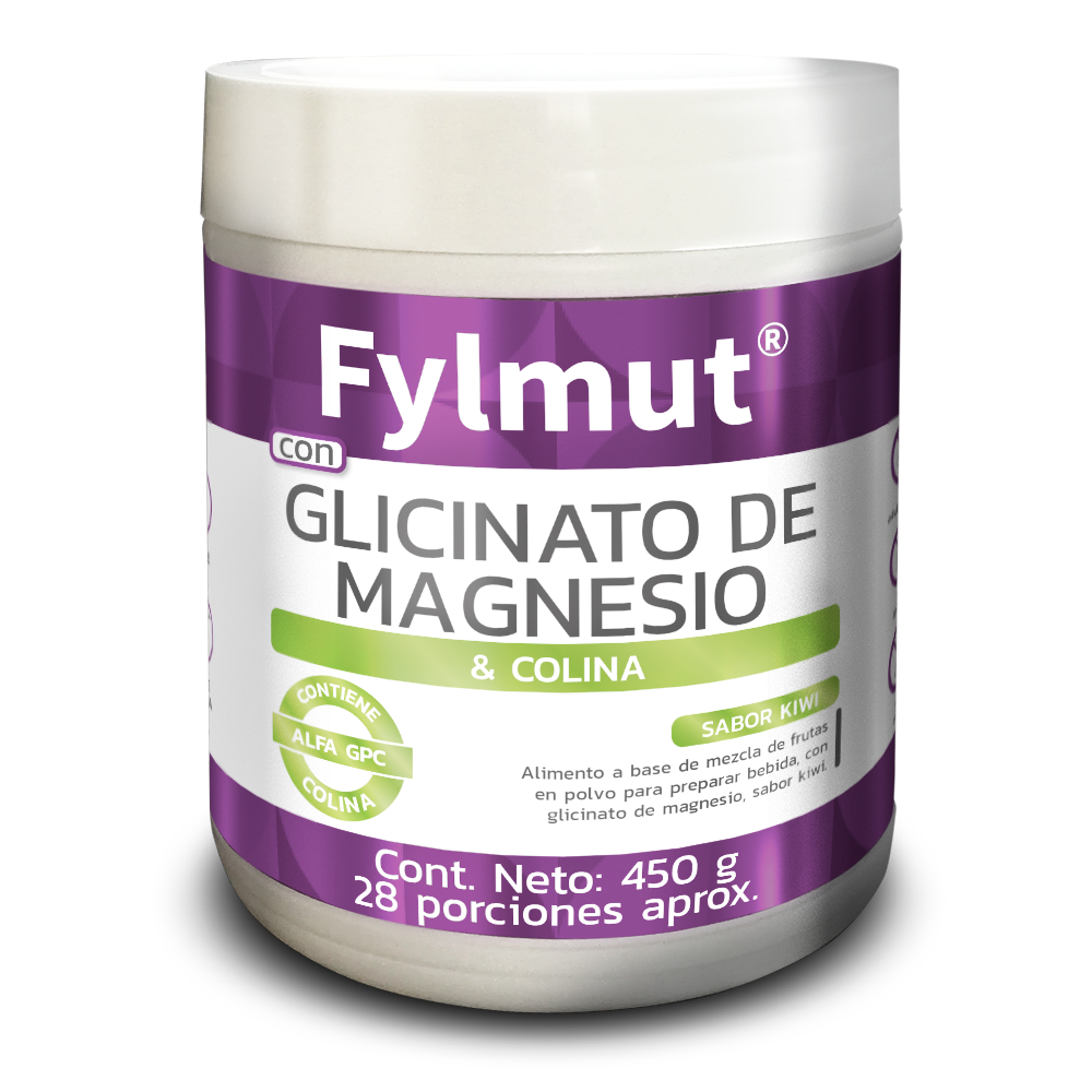 Glicinato de magnesio kiwi Fylmut® 450g