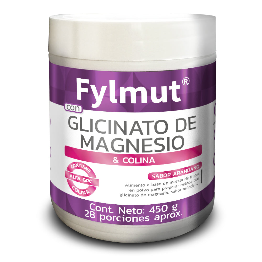 Glicinato de magnesio arándano Fylmut® 450g