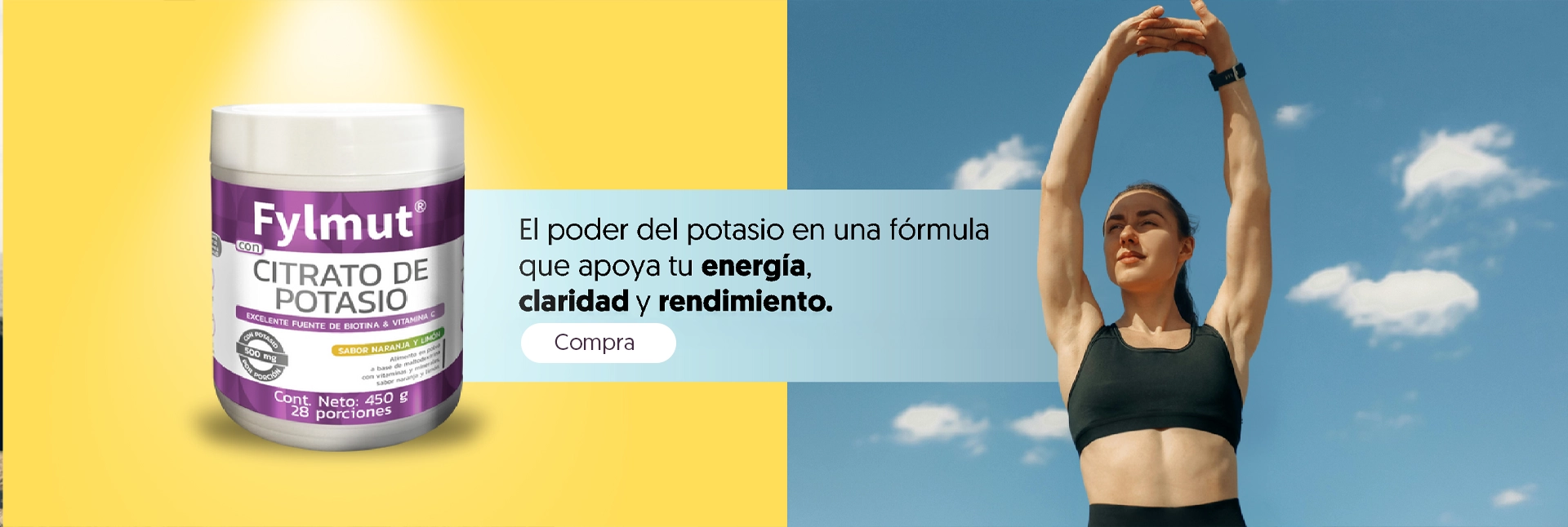 Banner promocional Citrato potasio