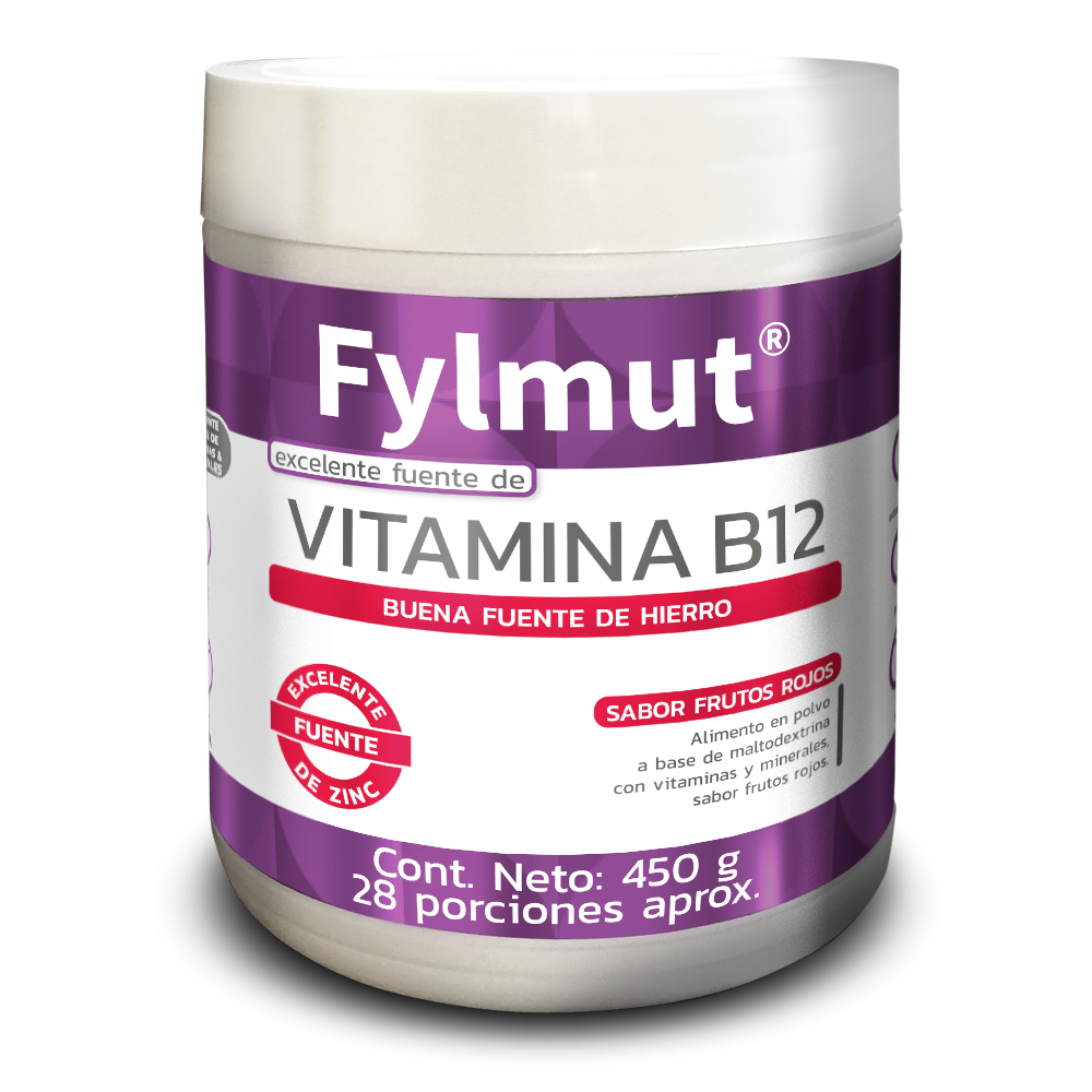 Vitamina B12 frutos rojos Fylmut® 450g