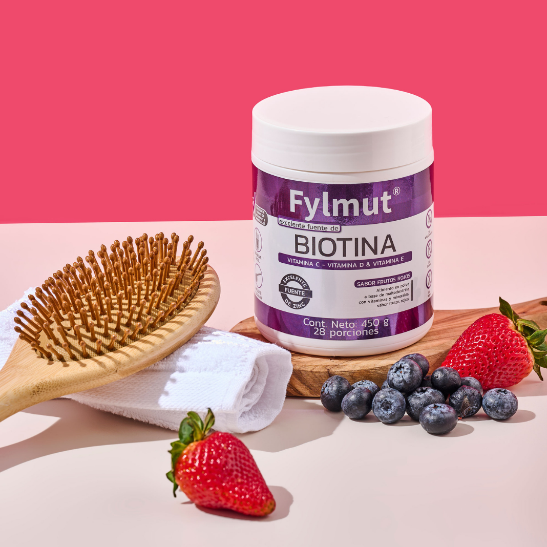 Biotina frutos rojos Fylmut® 450g