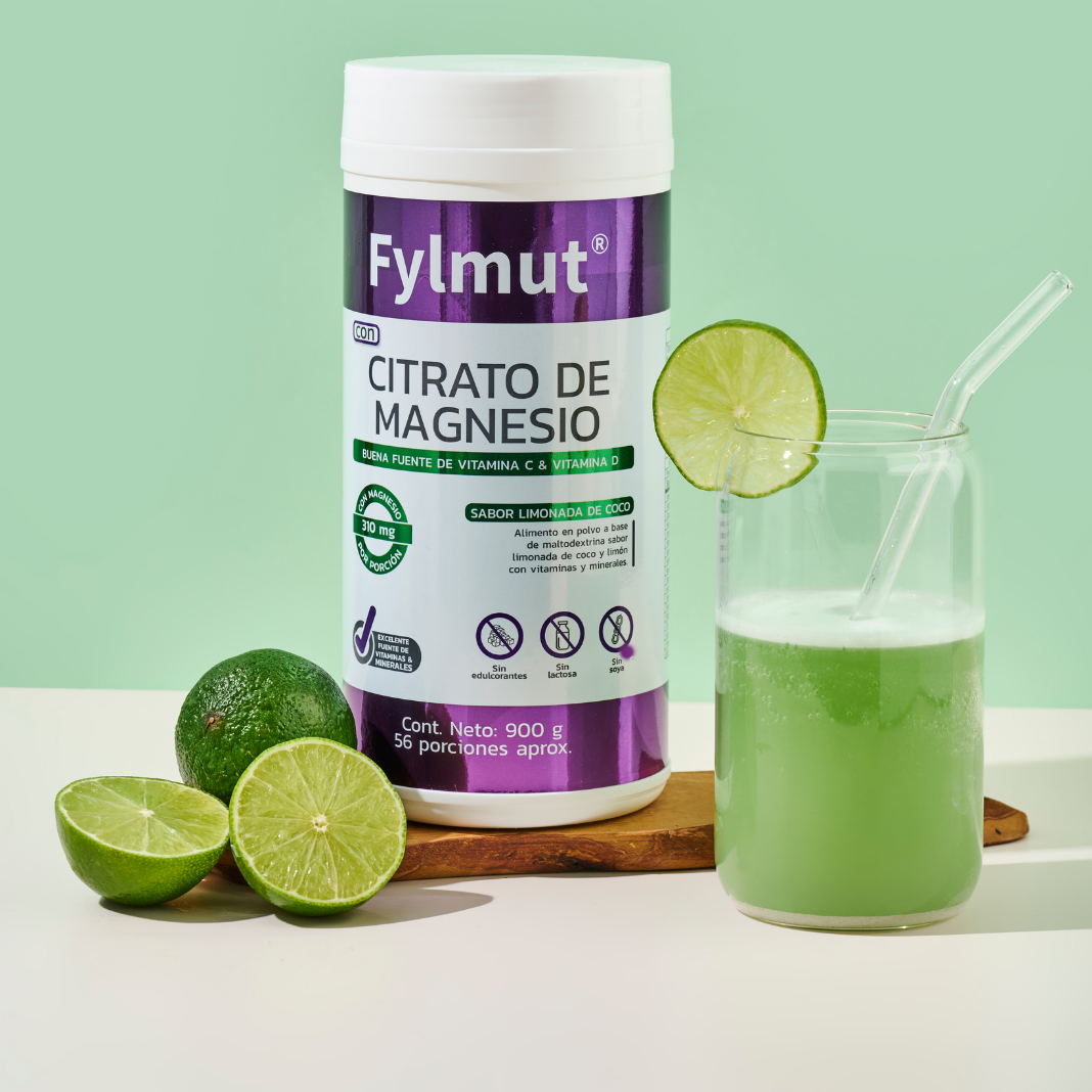 Citrato de magnesio limonada de coco - Fylmut® 900g