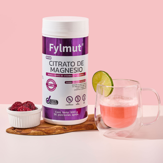 Citrato de magnesio limonada rosada - Fylmut® 900g