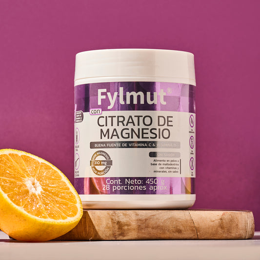 Citrato de magnesio sin sabor Fylmut® 450g
