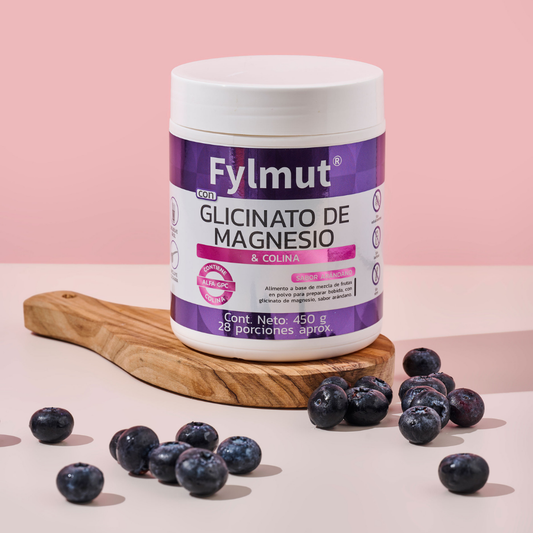 Glicinato de magnesio arándano Fylmut® 450g