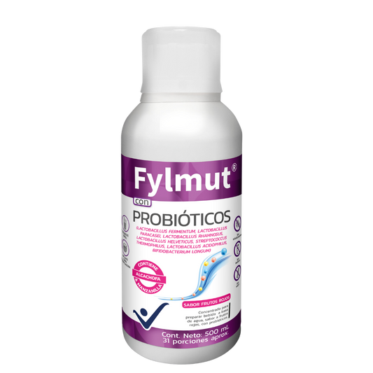 Probióticos líquido frutos rojos Fylmut® 500ml